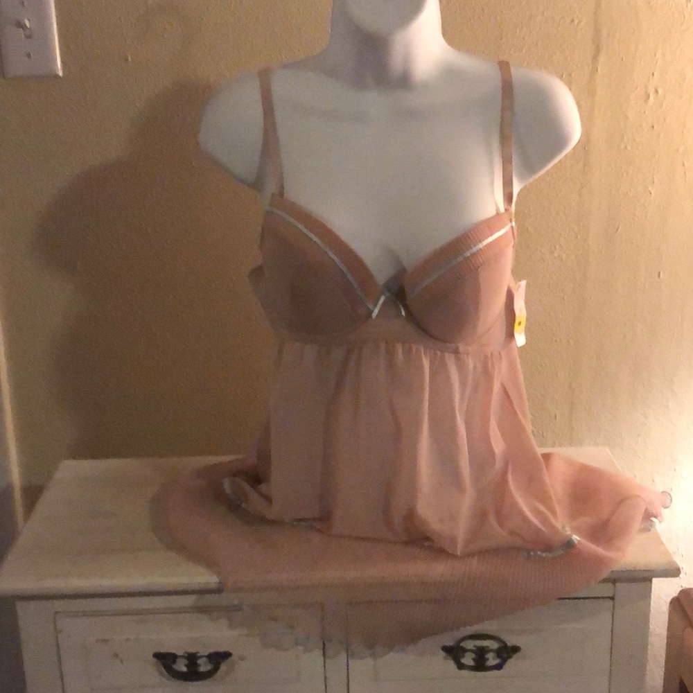 Tan lingerie